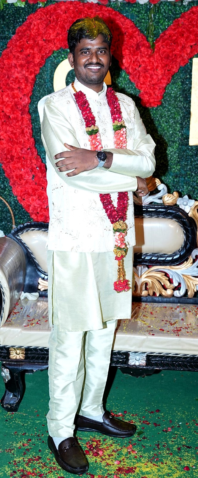 Groom full portrait